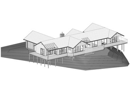 Wilkie New Dwelling 1 - Revit 3D.