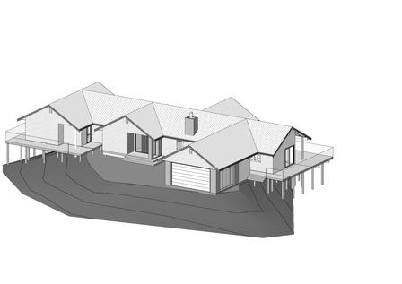 Wilkie New Dwelling 2 Revit 3D.